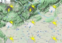 PREVISIONI PER GIOVEDI’ 7 MAGGIO E TENDENZA PER I 3 GIORNI SUCCESSIVI