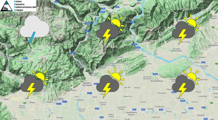 PREVISIONI PER LUNEDI’ 11 MAGGIO E TENDENZA PER I 3 GIORNI SUCCESSIVI