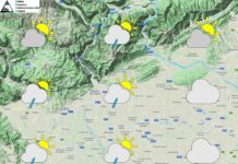PREVISIONI PER SABATO 16 MAGGIO E TENDENZA PER I 3 GIORNI SUCCESSIVI