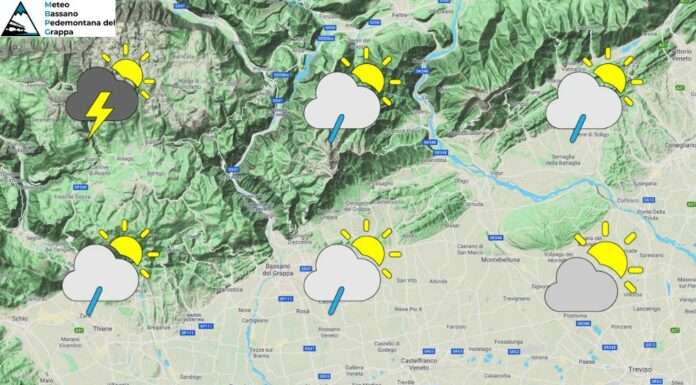 PREVISIONI PER MERCOLEDI’ 20 MAGGIO E TENDENZA PER I 3 GIORNI SUCCESSIVI
