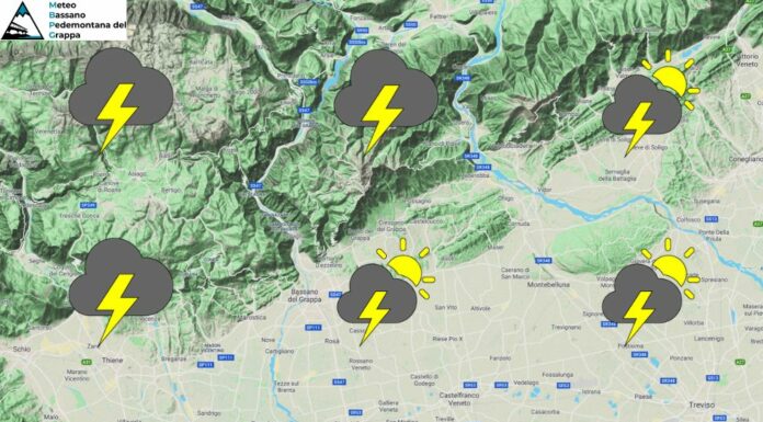 PREVISIONI PER MERCOLEDI’ 10 GIUGNO E TENDENZA PER I 3 GIORNI SUCCESSIVI