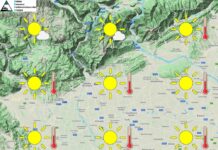 PREVISIONI PER VENERDI’ 26 GIUGNO E TENDENZA PER I 3 GIORNI SUCCESSIVI