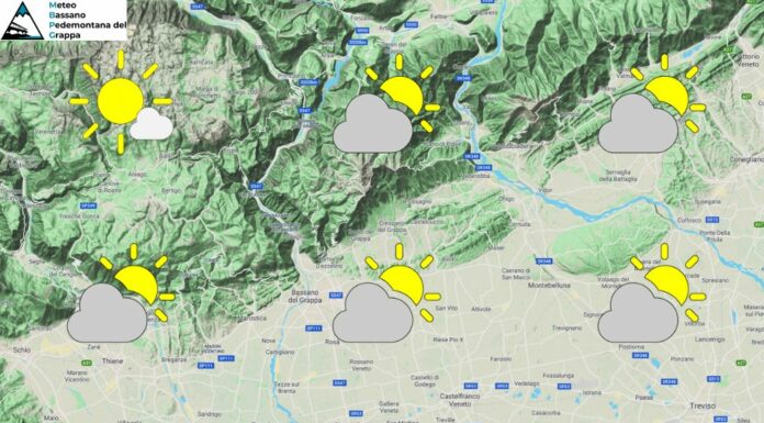 PREVISIONI PER GIOVEDI’ 2 LUGLIO E TENDENZA PER I 3 GIORNI SUCCESSIVI