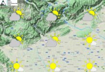 PREVISIONI PER VENERDI’ 7 AGOSTO E TENDENZA PER I 3 GIORNI SUCCESSIVI