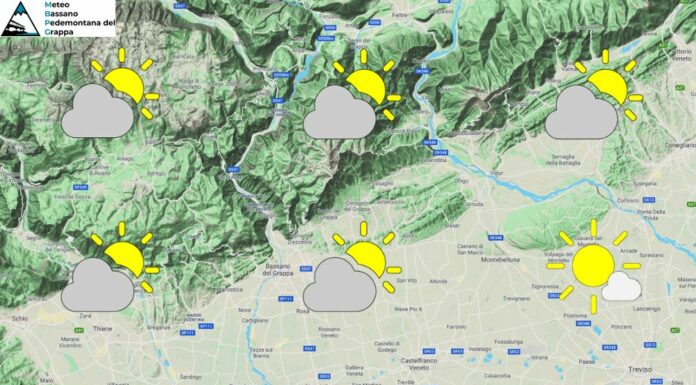 PREVISIONI PER VENERDI’ 7 AGOSTO E TENDENZA PER I 3 GIORNI SUCCESSIVI