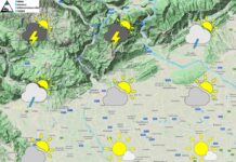 PREVISIONI PER MARTEDI’ 14 LUGLIO E TENDENZA PER I 3 GIORNI SUCCESSIVI