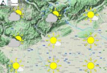 PREVISIONI PER MARTEDI’ 28 LUGLIO E TENDENZA PER I 3 GIORNI SUCCESSIVI