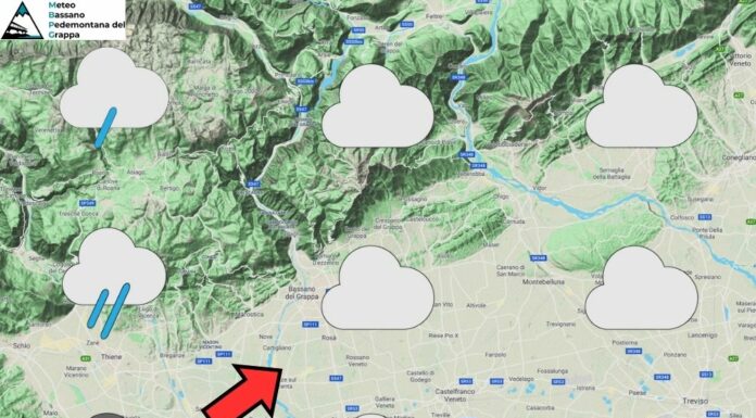 PREVISIONI PER VENERDI’ 21 AGOSTO E TENDENZA PER I 3 GIORNI SUCCESSIVI