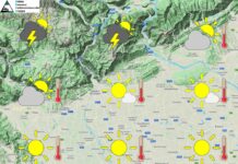 PREVISIONI PER GIOVEDI’ 6 AGOSTO E TENDENZA PER I 3 GIORNI SUCCESSIVI